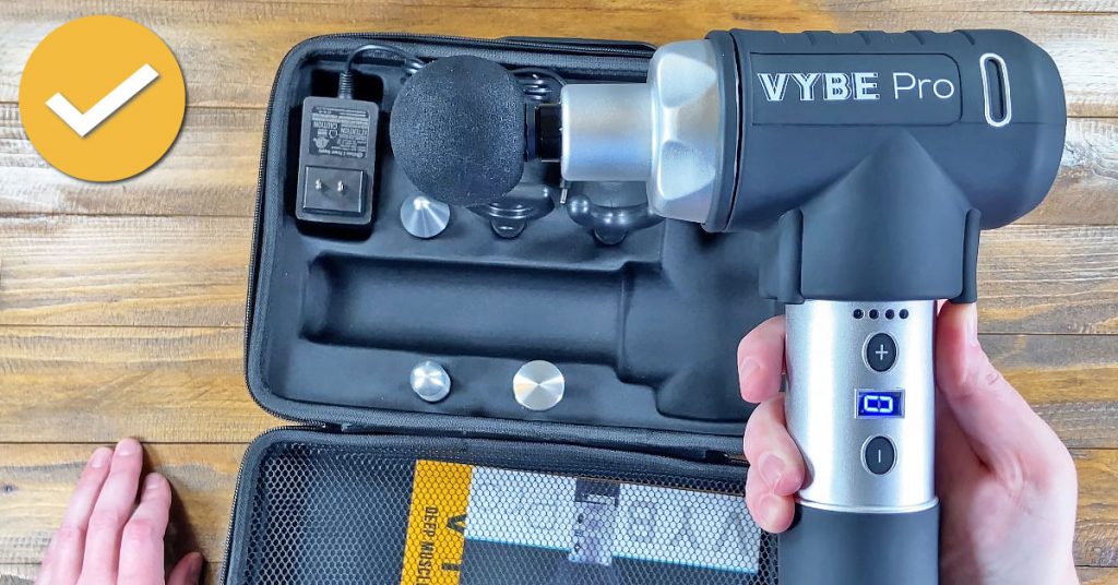 Vybe Pro Massage Gun Speed Settings